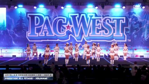 Prestige All Stars - Xsunami [2026 L4.2 Senior Coed - D2 Day 2] 2026 PacWest Grand Nationals