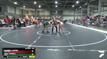 190 lbs Quarterfinal - Maribel Castro, Dodge City vs Meya Howell, Derby