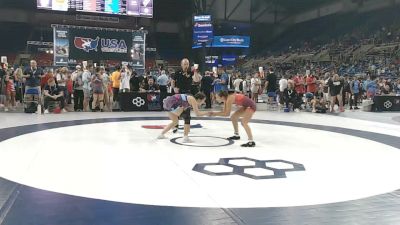 115 lbs Cons. Rd Of 64 - Payton Ocasio, Pennsylvania vs Lila Poincelot, Connecticut