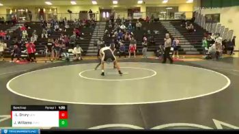 132 lbs Semifinal - Landon Drury, Betterman Elite Wrestling vs Jaden Williams, Goldman`s Wrestling Academy Of The Rockies