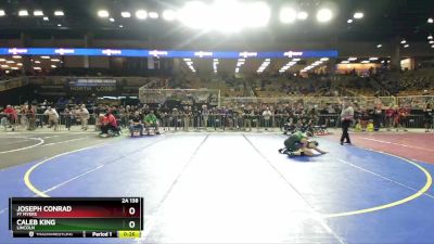 2A 138 lbs Cons. Round 1 - Caleb King, Lincoln vs Joseph Conrad, Ft Myers