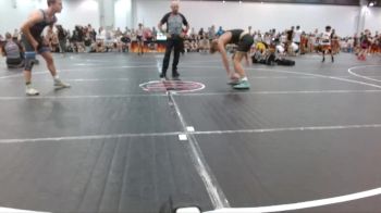 144 lbs Round 3 (4 Team) - Nathan Dickson, Blackman Wrestling Club vs Davis Foxworth, Croatan