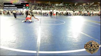 106 lbs Consi Of 32 #2 - Lincoln Powell, All American Wrestling vs Romeo Rodriguez, Woodward Youth Wrestling