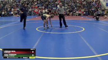 144 lbs Champ. Round 1 - Cole Morman, OTTAWA-GLANDORF vs Jordan Neal, ALLEN EAST