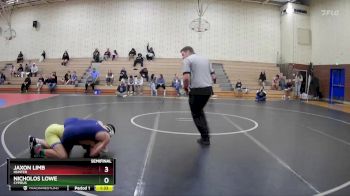 165 lbs Semifinal - Jaxon Limb, Hunter vs Nicholos Lowe, Cyprus