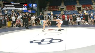 113 lbs Cons. Rd Of 64 - Tyler Gerhold, Iowa vs Joshua Schanen, Wisconsin