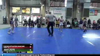 110 lbs Round 3 (6 Team) - Lucas Littleton Mascaro, POWA vs Grady Meyer, Dynasty Bad Boy