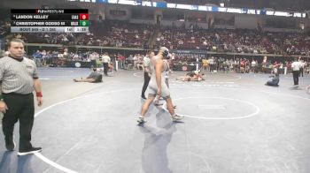 D 1 285 lbs Quarterfinal - Christopher Godso III, Walker vs Landon Kelley, East Ascension