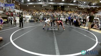 70 lbs Consolation - Bentley Hausam, Tecumseh Youth Wrestling vs Kalon Cagle, Standfast OKC