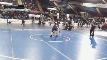 113 lbs Semifinal - Antoine Jackman, Greater Lowell vs Devon Mateo, West Springfield