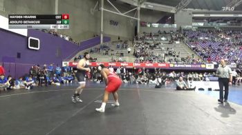 285 lbs Round 1 (16 Team) - Hayden Hearne, Central vs Adolfo Betancur, Johnson & Wales (RI)