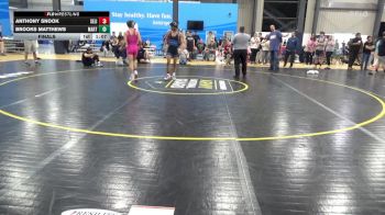 125 lbs Final - Anthony Snook, Selinsgrove vs Brooks Matthews, Martinsburg