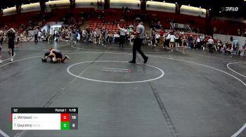 52 lbs Finals (2 Team) - Tyson Depietro, Neighborhood vs Jayden Writesel, Pursuit WC