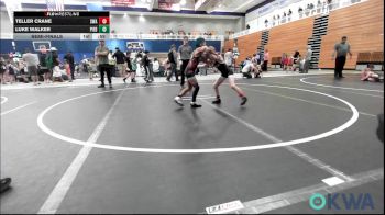 61 lbs Semifinal - Teller Crane, Shelton Wrestling Academy vs Luke Walker, Piedmont Youth