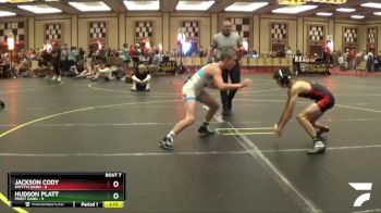 110 lbs Round 3 (6 Team) - Jackson Cody, Smittys Barn vs Hudson Platt, Frost Gang