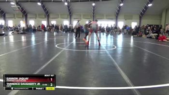 149 lbs Cons. Round 2 - Tarrence Daugherty Jr, Cbfw vs Gannon Jaquay, Edinboro-Unattached