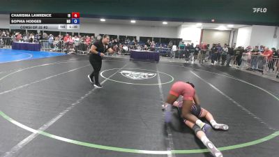 138 lbs Consi Of 32 #2 - Charisma Lawrence, IN vs Sophia Hodges, MD