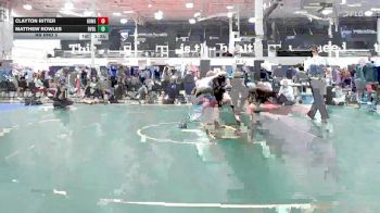 122 lbs Rr Rnd 5 - Clayton Ritter, Homegrown Black - HSC vs Matthew Rowles, Revival Pink - HSC