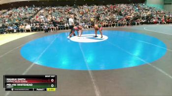 215 lbs Champ. Round 2 - Melvin Whitehead, Liberty vs Mahkai Smith, Central Valley (Ceres)