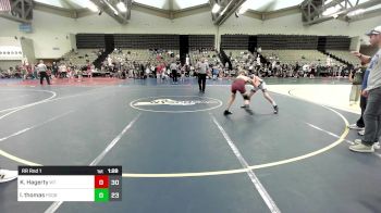 93 lbs Rr Rnd 1 - Kane Hagerty, Washington Twp vs Landon Thomas, Poquoson Bulls