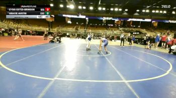 135 lbs Cons. Semi - Eysis Estes-Brinson, Miami Palmetto vs Gracie Austin, Charlotte Hs