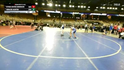 135 lbs Cons. Semi - Eysis Estes-Brinson, Miami Palmetto vs Gracie Austin, Charlotte Hs