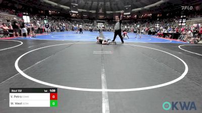 80 lbs 5th Place - Vincent Petro, Cowboy Wrestling Club vs Walker West, Scrap Yard Training