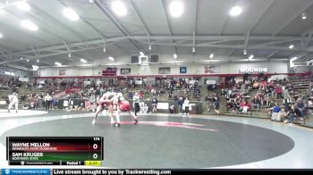 174 lbs Champ. Round 2 - Sam Kruger, Northern State vs Wayne Mellon, Minnesota State Moorhead
