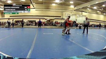 157 lbs Champ. Round 1 - Thane McCoy, Wilmington College vs Cristian Hernandez, Ohio Wesleyan University