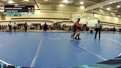 157 lbs Champ. Round 1 - Thane McCoy, Wilmington College vs Cristian Hernandez, Ohio Wesleyan University