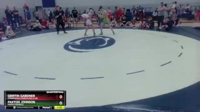 110 lbs Quarterfinal - Griffin Gardner, Stronghold Wrestling Club vs Paxton Johnson, MiddleTNFreco