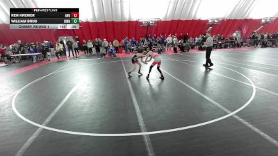 12U Boys - 82 lbs Champ. Round 1 - Ren Kremer, Askren Wrestling Academy vs William Brus, Iowa