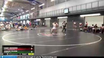 106 lbs Round 1 (6 Team) - Sebron Colson, TN Misfits vs Casey Snowden, Backyard Brawlers