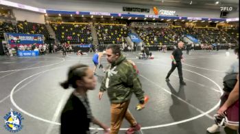 215 lbs Champ. Round 1 - Connor Barges, Creighton Preparatory School vs Elvis Mora, DeKalb