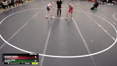 106 lbs Cons. Round 1 - Alvin Vang, Minnesota vs Oliver Powell, Kasson-Mantorville