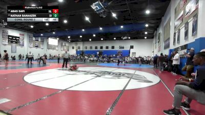 138 Boys Cons. Round 3 - Nathan Banaszek, Bonita Vista vs Abas Safi, Valhalla