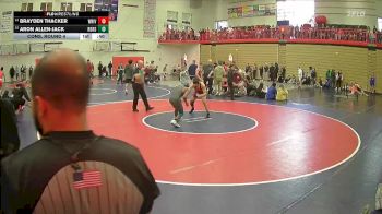 144 lbs Cons. Round 4 - Brayden Thacker, White River vs Aron Allen-Jack, Rogers