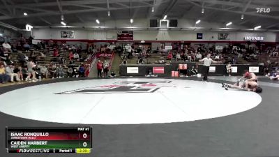 125 lbs Cons. Round 2 - Isaac Ronquillo, Jamestown (N.D.) vs Caiden Harbert, West Liberty