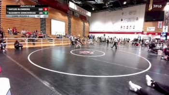 145 lbs Cons. Round 5 - Elizabeth Gribowskas, Lander Valley vs Haylee Blomberg, Campbell County