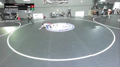 Champ. Round 2 - Dylan Powell, South San Francisco Gator WC vs Noe Hernandez, Bloodline Wrestling
