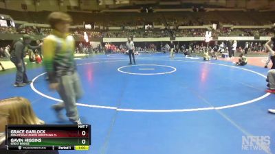 165/185 Quarterfinal - Gavin Higgins, Great Bridge vs Grace Garlock, Midlothian Miners Wrestling Cl