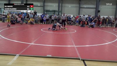 80 lbs Quarterfinal - Eli Grove, Pittsburgh vs Jaxon Slaikeu, Williamsport