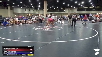 155 lbs Round 3 (6 Team) - Madison Cooley, AR- 15 vs Sariana Jones, BHWC/ Florida Supreme