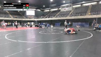 171 lbs Consi Of 8 #2 - Jayden Hamm, South Williamsport vs Gage Dembowski, Montville