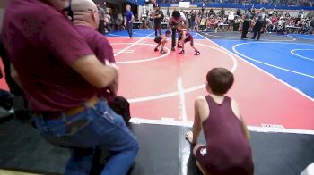 43 lbs Round Of 16 - ALEXANDER HUSBAND, IRONMEN Wrestling Club vs Kingston Warrior, Wagoner Takedown Club