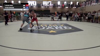 157 lbs Semis - Lucas Kral, Iowa vs Ryan Groom, Moyer Elite Wrestling