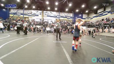 70 lbs Semifinal - Tucker Moss, Blanchard Wrestling Club vs Jaxon Huffman, Team Tulsa Wrestling Club