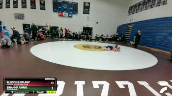 112-117 lbs Semifinal - Allison LeBlanc, Powell Wrestling Club vs Brianna Uhrig, Unattached