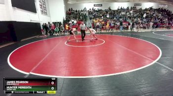 120 lbs Champ. Round 1 - James Pearson, Eaglecrest B vs Hunter Meredith, Smoky Hill