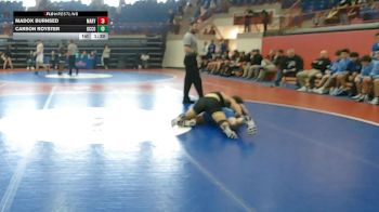 157 lbs Round 3: 2nd Wb - Carson Royster, Oconee County vs Madox Burnsed, Mary Persons